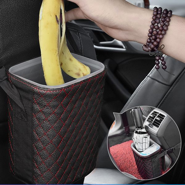 car trash can hanging bag multi-function for auto back seat storage rubbish bin portable auto garbage bags car accessories
car trash can hanging bag multi-function for auto back seat storage rubbish bin portable auto garbage bags car accessories