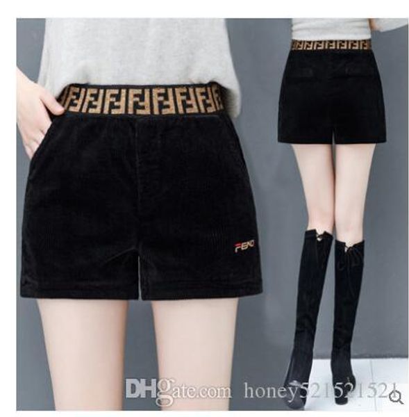2019 new design women's autumn high waist loose elastic waist letter print corduroy fabric boot cut shorts plus size s m l xl xxl 3xl
2019 new design women's autumn high waist loose elastic waist letter print corduroy fabric boot cut shorts plus size s m l xl xxl 3xl
