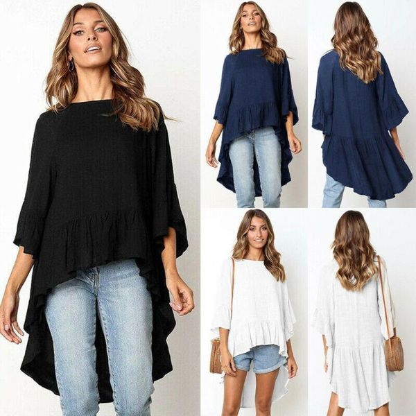 long style t-shirt women autumn long sleeve asymmetric solid pullover tee shirt ladies t-shirts for women, White
long style t-shirt women autumn long sleeve asymmetric solid pullover tee shirt ladies t-shirts for women, White