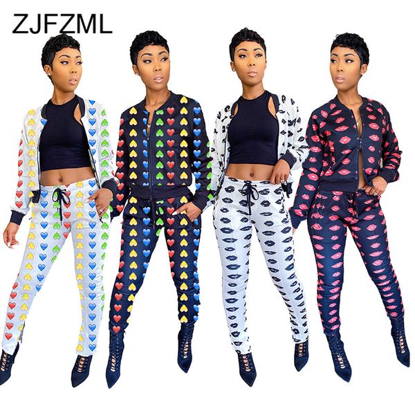 print two piece set women clothes long sleeve zipper front crop jacket + drawstring long pencil pants 2 piece matching sets, White
print two piece set women clothes long sleeve zipper front crop jacket + drawstring long pencil pants 2 piece matching sets, White