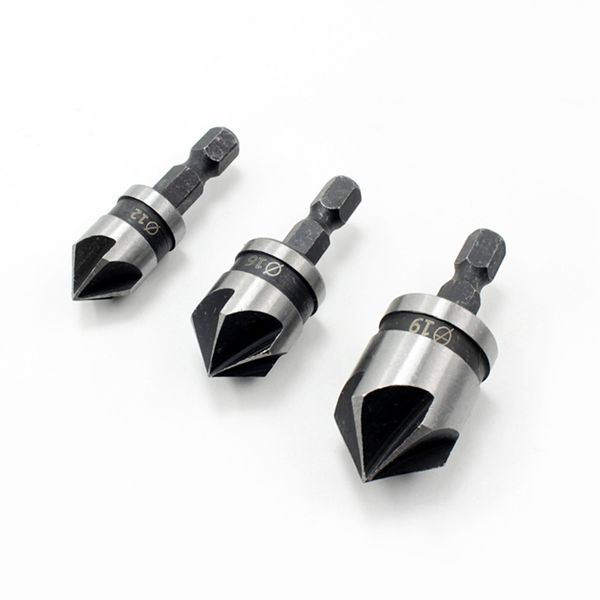 3pcs/set 12mm 16mm 19mm countersink drill bit set 90 degree chamfering cutter mayitr for wood metal
3pcs/set 12mm 16mm 19mm countersink drill bit set 90 degree chamfering cutter mayitr for wood metal