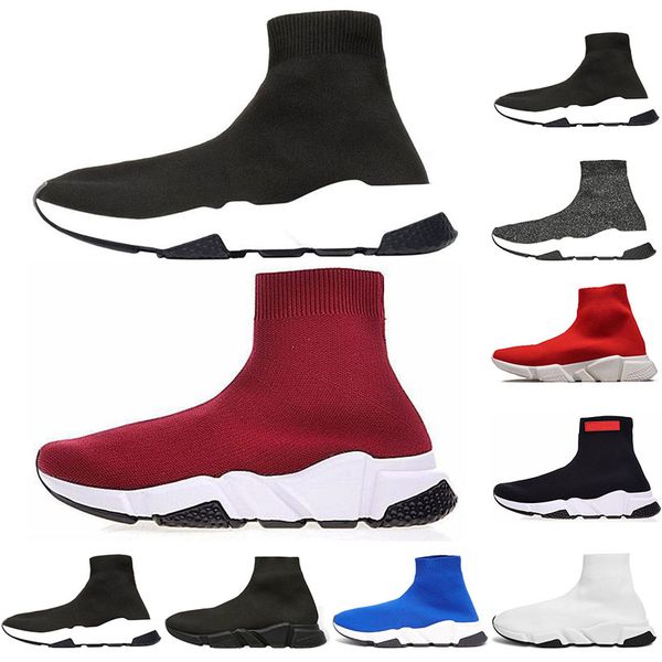 2019 fashion mens designer Sock Shoes Speed Trainer Casual Luxury Brand black white blue glitter men women Running casual Trainers sneakers
2019 fashion mens designer Sock Shoes Speed Trainer Casual Luxury Brand black white blue glitter men women Running casual Trainers sneakers