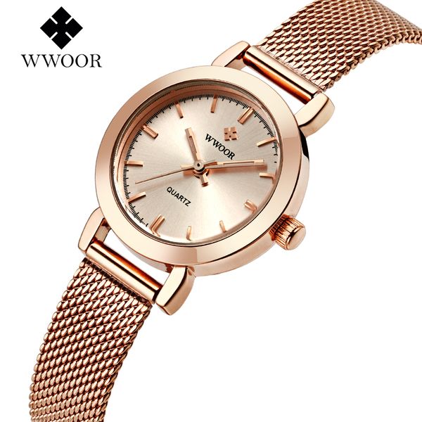 wwoor new women watches ladies quartz watch rose gold mesh band bracelet wristwatch relogio faminino fashion dress, Slivery;brown
wwoor new women watches ladies quartz watch rose gold mesh band bracelet wristwatch relogio faminino fashion dress, Slivery;brown