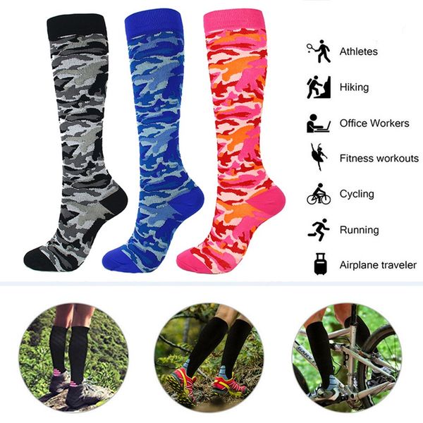 men women compression happy running socks tube socks support nylon sports outdoor long pressure low high, Black
men women compression happy running socks tube socks support nylon sports outdoor long pressure low high, Black