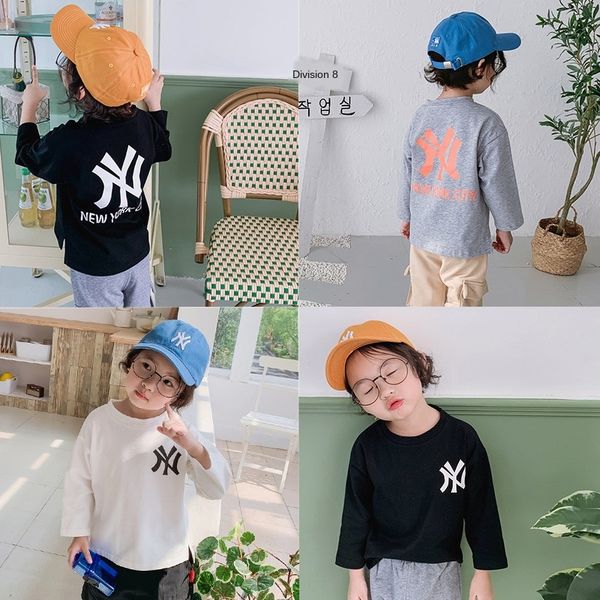 shirt clothing fashion children's clothing 2020 new boys and girls children's long sleeve base shirt all-match letter round collar, Blue
shirt clothing fashion children's clothing 2020 new boys and girls children's long sleeve base shirt all-match letter round collar, Blue