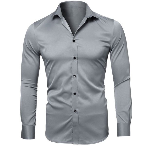 men shirt summer casual solid button long sleeve shirts men dress turn-down collar formal shirts for harajuku streetwear, White;black
men shirt summer casual solid button long sleeve shirts men dress turn-down collar formal shirts for harajuku streetwear, White;black