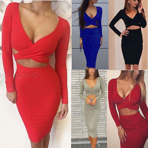 2017 new fashion women's bandage bodycon long sleeve evening party mini dress, Black;gray
2017 new fashion women's bandage bodycon long sleeve evening party mini dress, Black;gray