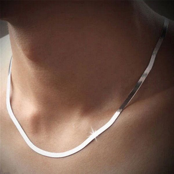 m mism metal silver 925 jewelry choker necklace women classic snake chain joyas de plata 925 korean kolye men couple necklace
m mism metal silver 925 jewelry choker necklace women classic snake chain joyas de plata 925 korean kolye men couple necklace