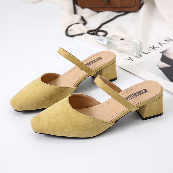 2020 new heel mules women shoes trendy outdoor low heel slippers comfort office party slip on mules shoes woman slides, Black
2020 new heel mules women shoes trendy outdoor low heel slippers comfort office party slip on mules shoes woman slides, Black