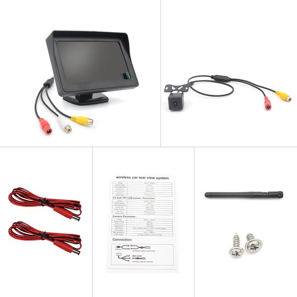 driintel wireless reversing image / wifi connection / hd real-time display wiring installation simple universal car
driintel wireless reversing image / wifi connection / hd real-time display wiring installation simple universal car