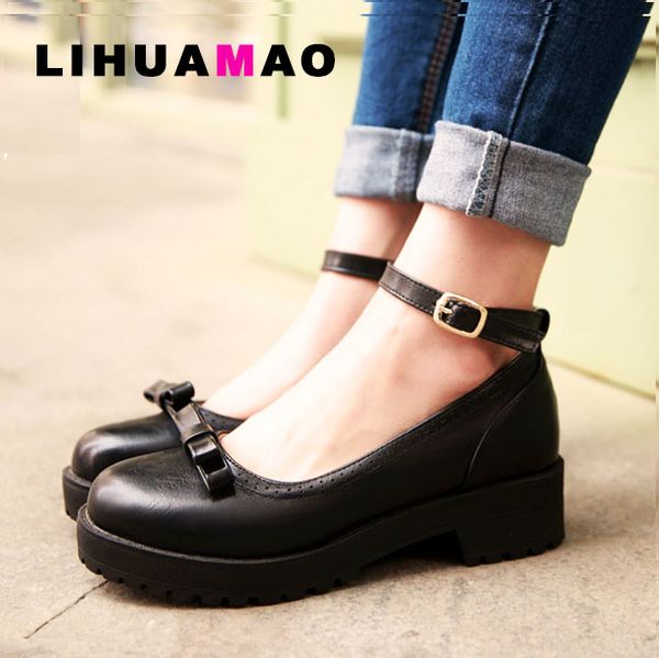 lihuamao retro mary jane shoes for women block heel ankle strap round toe party wedding office career work ladies dress shoes, Black
lihuamao retro mary jane shoes for women block heel ankle strap round toe party wedding office career work ladies dress shoes, Black
