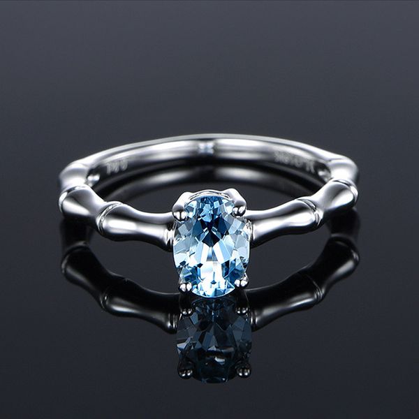 originality bamboo joint ring natural sea-blue ring plating 18k engagement ring woman fund, Silver
originality bamboo joint ring natural sea-blue ring plating 18k engagement ring woman fund, Silver