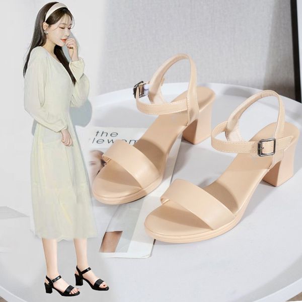 2020 summer new sandals fish mouth with buckle women's shoes simple models thick heel women sandals z826, Black
2020 summer new sandals fish mouth with buckle women's shoes simple models thick heel women sandals z826, Black