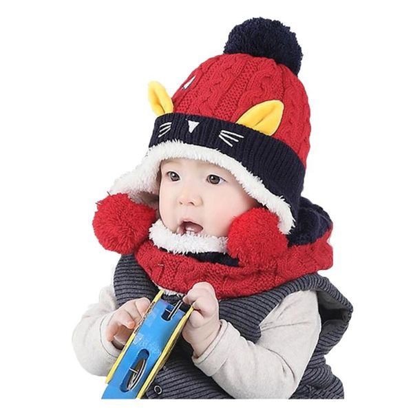 2pcs toddler baby girls boys cartoon winter warm knitted cap+scarf warm set toddler baby boy girl accessories knitting kids cap, Yellow
2pcs toddler baby girls boys cartoon winter warm knitted cap+scarf warm set toddler baby boy girl accessories knitting kids cap, Yellow