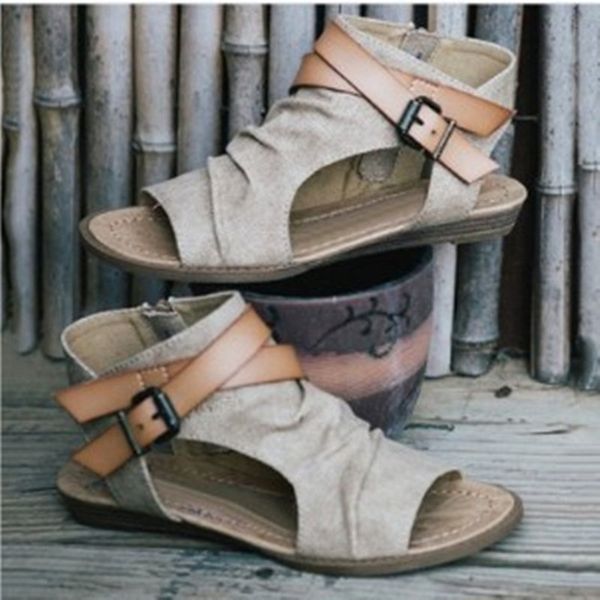angush fashion sandals womens 2018 casual plus size shoes rome style flat bottom canvas sandals female shoes brown khaki black grey
angush fashion sandals womens 2018 casual plus size shoes rome style flat bottom canvas sandals female shoes brown khaki black grey
