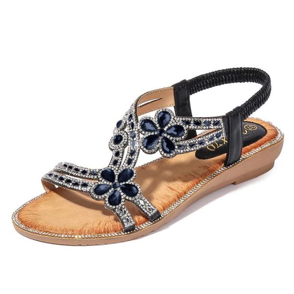 womail fashion plates bout rond vintage bohemia summer women ladies bling flower crystal flat sandals beach casual shoes, Black
womail fashion plates bout rond vintage bohemia summer women ladies bling flower crystal flat sandals beach casual shoes, Black