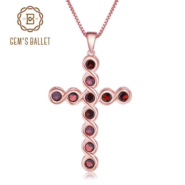 gem's ballet 925 sterling silver gemstone jewelry 4.05ct natural garnet cross pendant necklace for women wedding fine jewelry
gem's ballet 925 sterling silver gemstone jewelry 4.05ct natural garnet cross pendant necklace for women wedding fine jewelry