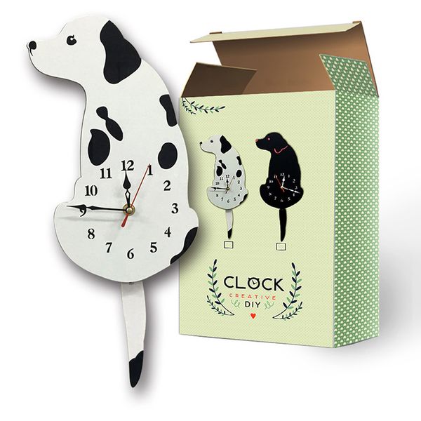 cute tail wagging labrador dog decor clock kds room cartoon wall clock time watch decor prop ornament 
cute tail wagging labrador dog decor clock kds room cartoon wall clock time watch decor prop ornament