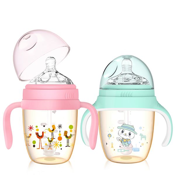 240ml baby bottles and silicone nipples straw in feeding bottles sets ppsu plastic 
240ml baby bottles and silicone nipples straw in feeding bottles sets ppsu plastic