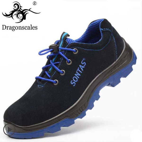 fashion leather steel toe cap light safety shoes men's robot breathable safety shoes men's casual boots anti-puncture, Black
fashion leather steel toe cap light safety shoes men's robot breathable safety shoes men's casual boots anti-puncture, Black