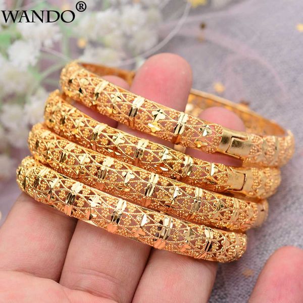 wando 4pcs/lot folk-custom ethiopian jewelry gold color bangles dubai gold bangles for african bangles&bracelets for women gifts, Black
wando 4pcs/lot folk-custom ethiopian jewelry gold color bangles dubai gold bangles for african bangles&bracelets for women gifts, Black