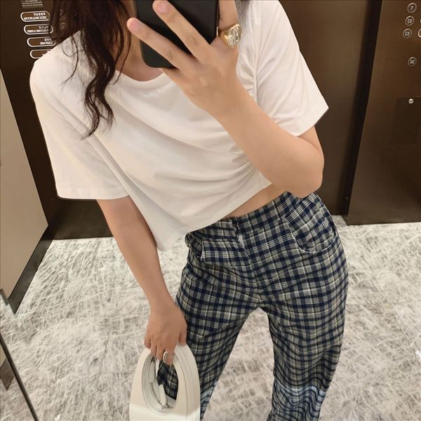 2020 round collar loose short-sleeved double-sided fold short t-shirt female f5537 2020 jacket round collar loose short-sleeved double-sided, White
2020 round collar loose short-sleeved double-sided fold short t-shirt female f5537 2020 jacket round collar loose short-sleeved double-sided, White