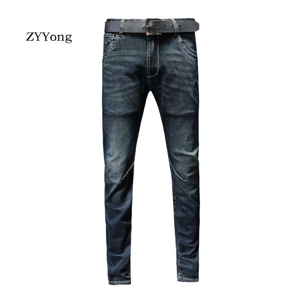 zyyong 2020 new jeans men's business casual style classic style fashion punk denim trousers men blue pants
zyyong 2020 new jeans men's business casual style classic style fashion punk denim trousers men blue pants