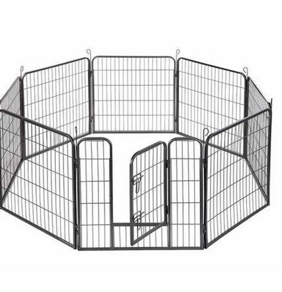 practical 24" dog pet playpen heavy duty metal exercise fence hammigrid 8 panel silver
practical 24" dog pet playpen heavy duty metal exercise fence hammigrid 8 panel silver