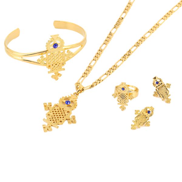 new arrival stone pendant ethiopian jewelry sets 24k gold color sets for african ethiopian eritrean habesha, Black
new arrival stone pendant ethiopian jewelry sets 24k gold color sets for african ethiopian eritrean habesha, Black