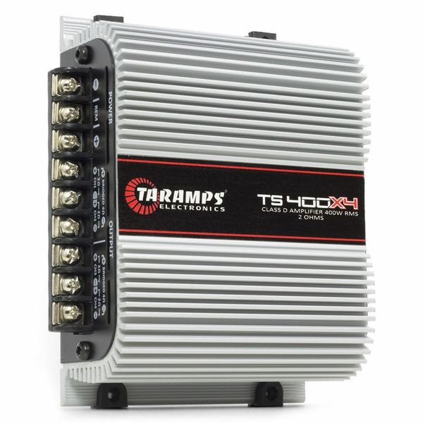 Автомобильный усилитель Taramps TS 400X4 2 Ом TS400 400 Вт 4-канальный усилитель
Автомобильный усилитель Taramps TS 400X4 2 Ом TS400 400 Вт 4-канальный усилитель