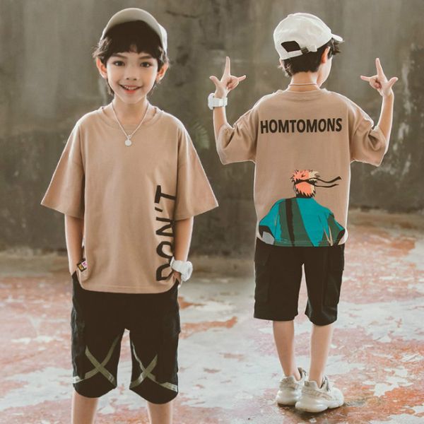 summer boy clothes children clothing sets baby short sleeve clothes t-shirt + sport shorts suit teen 4 5 6 7 8 9 10 11 12 years, White
summer boy clothes children clothing sets baby short sleeve clothes t-shirt + sport shorts suit teen 4 5 6 7 8 9 10 11 12 years, White
