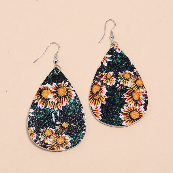 retro fashion personality creative wild drop earrings bohemian double-sided printing pu sunflower earring fashion jewelry earrings for women, Golden;silver
retro fashion personality creative wild drop earrings bohemian double-sided printing pu sunflower earring fashion jewelry earrings for women, Golden;silver