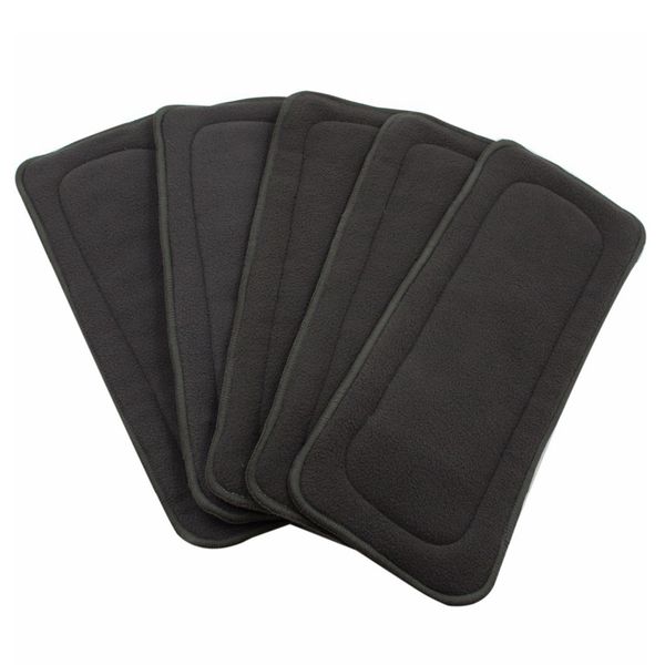 5 pcs washable diaper 5 layers bamboo charcoal cloth super absorbent reusable incontinence diaper insert pad
5 pcs washable diaper 5 layers bamboo charcoal cloth super absorbent reusable incontinence diaper insert pad