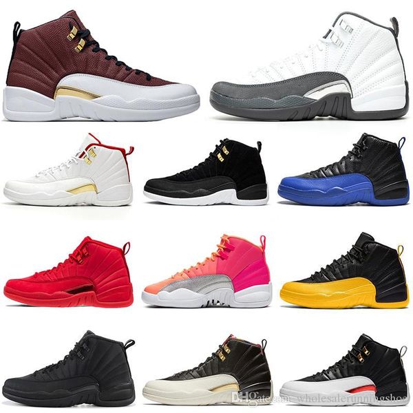 new classic dark grey 12 12s game ball mens basketball shoes reverse taxi fiba game bulls gym red sports sneakers us 8-13
new classic dark grey 12 12s game ball mens basketball shoes reverse taxi fiba game bulls gym red sports sneakers us 8-13
