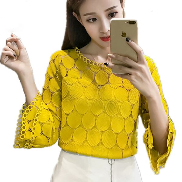 ladies designer women blouses hollow out lace blouses shirts new autumn women clothing lace sleeves o neck female white t7o009a
ladies designer women blouses hollow out lace blouses shirts new autumn women clothing lace sleeves o neck female white t7o009a