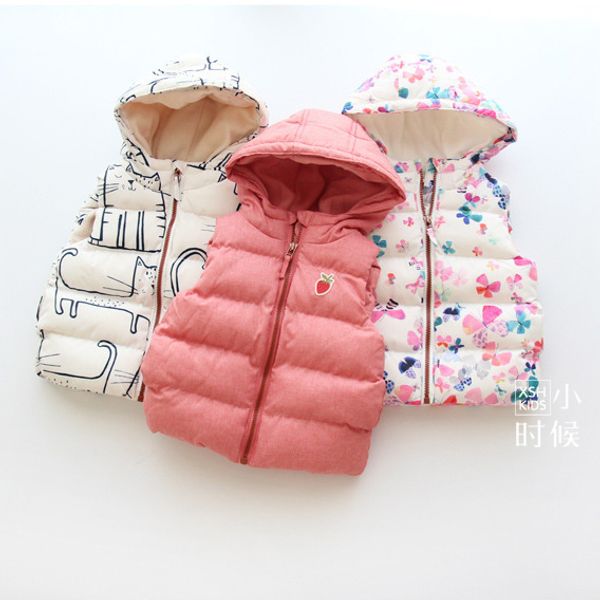 girls vest 2019 autumn and winter new girls cartoon thickening sleeveless hooded printed vest jacket, Blue
girls vest 2019 autumn and winter new girls cartoon thickening sleeveless hooded printed vest jacket, Blue