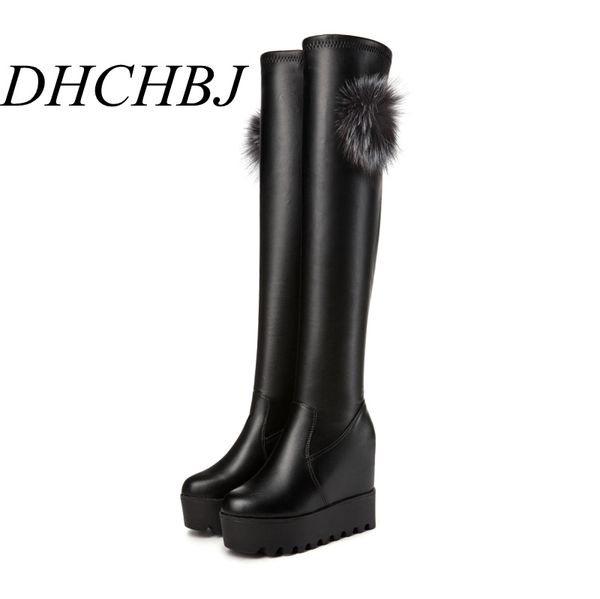 over the knee women's high boots platform shoes woman 2019 autumn woman booties thick bottom wedge long boots ladies, Black
over the knee women's high boots platform shoes woman 2019 autumn woman booties thick bottom wedge long boots ladies, Black