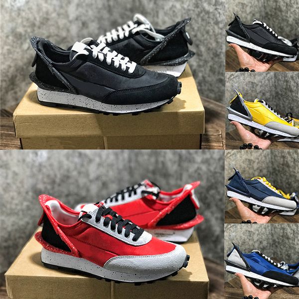 undercover react x sacai ldflow waffle racer sports running shoes for men women daybreak designer trainers luxury designer sneakers, White;red
undercover react x sacai ldflow waffle racer sports running shoes for men women daybreak designer trainers luxury designer sneakers, White;red