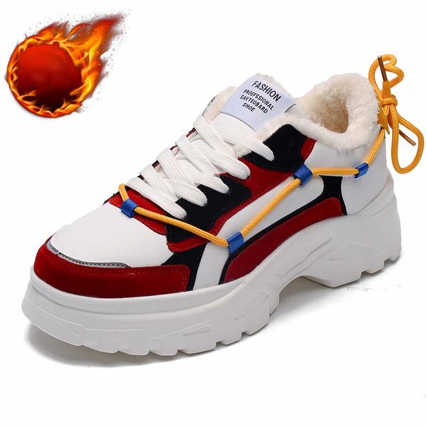 baideng sneakers men winter with fur running shoes man height increasing chunky thick bottom plush sports shoes warm snow boots
baideng sneakers men winter with fur running shoes man height increasing chunky thick bottom plush sports shoes warm snow boots