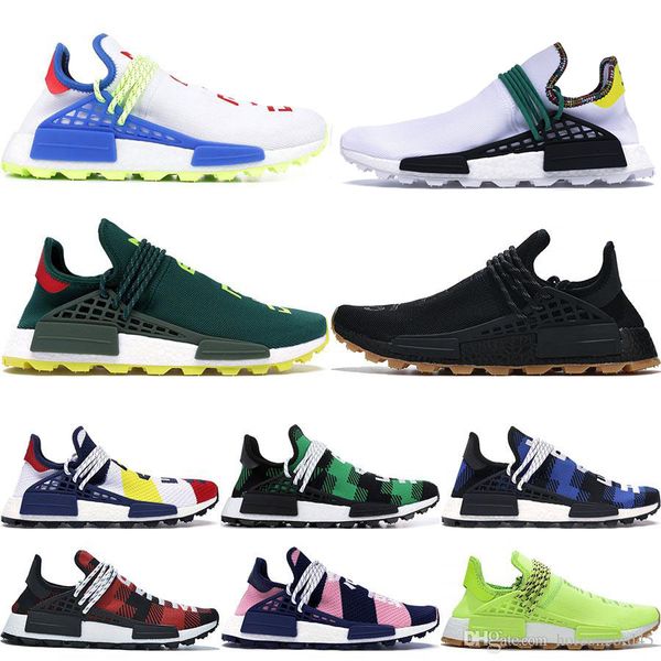 2019 nmd human race hu trail pharrell williams men running shoes nerd black blue women mens trainers fashion sports runner sneakers, White;red
2019 nmd human race hu trail pharrell williams men running shoes nerd black blue women mens trainers fashion sports runner sneakers, White;red