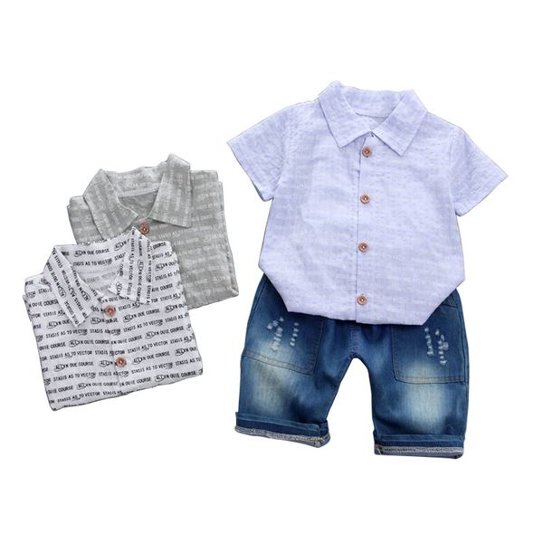 infant baby clothes set children summer boys clothes gentleman geometric shirt print denim shorts 2pc set outfits dropshipping, White
infant baby clothes set children summer boys clothes gentleman geometric shirt print denim shorts 2pc set outfits dropshipping, White