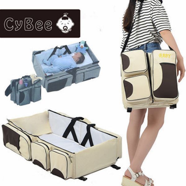 cybee baby folding bed diaper bags portable maternal and child package multi-function large 3 in 1 mother bag
cybee baby folding bed diaper bags portable maternal and child package multi-function large 3 in 1 mother bag