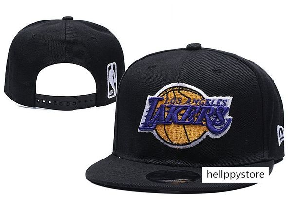printed lakers baseball cap hip-hop cap men's and women's flat hat