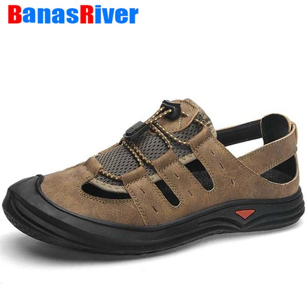 new shoes summer large size outdoor sandals for men fashion hollow breathable slippers sneakers non-slip footwear big size 38-46, Black
new shoes summer large size outdoor sandals for men fashion hollow breathable slippers sneakers non-slip footwear big size 38-46, Black