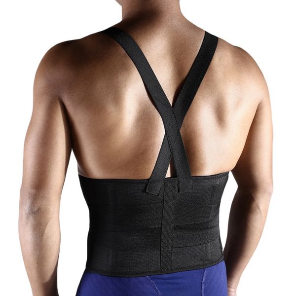 adjustable back waist support men belt breathable lumbar fitness weightlifting running back belt with shoulder straps, Black;gray
adjustable back waist support men belt breathable lumbar fitness weightlifting running back belt with shoulder straps, Black;gray