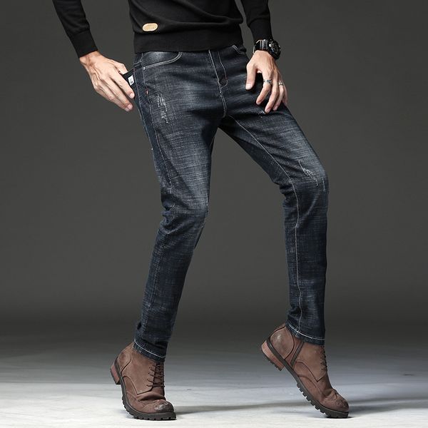 brand new men's fashion jeans business casual stretch slim jeans four season men classic straight trousers denim pants male, Blue
brand new men's fashion jeans business casual stretch slim jeans four season men classic straight trousers denim pants male, Blue