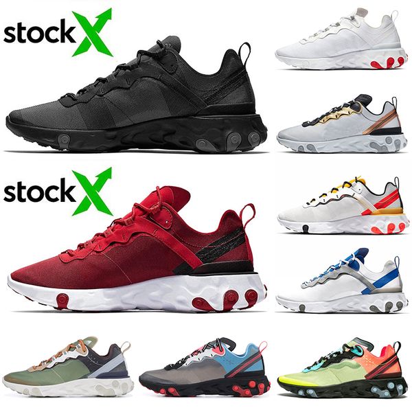 triple black team red react element 55 undercover 87 men running shoes volt racer pink designer stock x shoes trainer women sport sneakers
triple black team red react element 55 undercover 87 men running shoes volt racer pink designer stock x shoes trainer women sport sneakers
