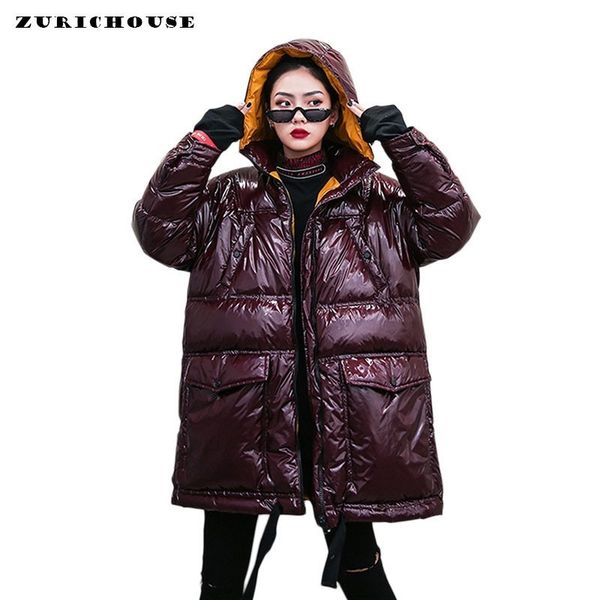 zurichouse oversized winter jacket women long hooded loose thicken warm glossy down padded coats female plus size parka ladies, Tan;black
zurichouse oversized winter jacket women long hooded loose thicken warm glossy down padded coats female plus size parka ladies, Tan;black