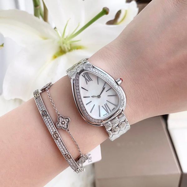 fashion women luxury designer rhinestone watches dress watch silver diamond snake wristwatch ladies bracelet crystal quartz clock, Slivery;brown
fashion women luxury designer rhinestone watches dress watch silver diamond snake wristwatch ladies bracelet crystal quartz clock, Slivery;brown