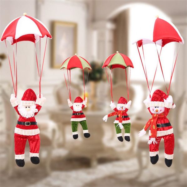 christmas home ceiling decorations parachute 24cm santa claus smowman new year hanging pendant christmas decoration navidad
christmas home ceiling decorations parachute 24cm santa claus smowman new year hanging pendant christmas decoration navidad